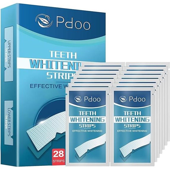 Teeth Whitening Strips Kit for Sensitive Teeth (28 Pack)