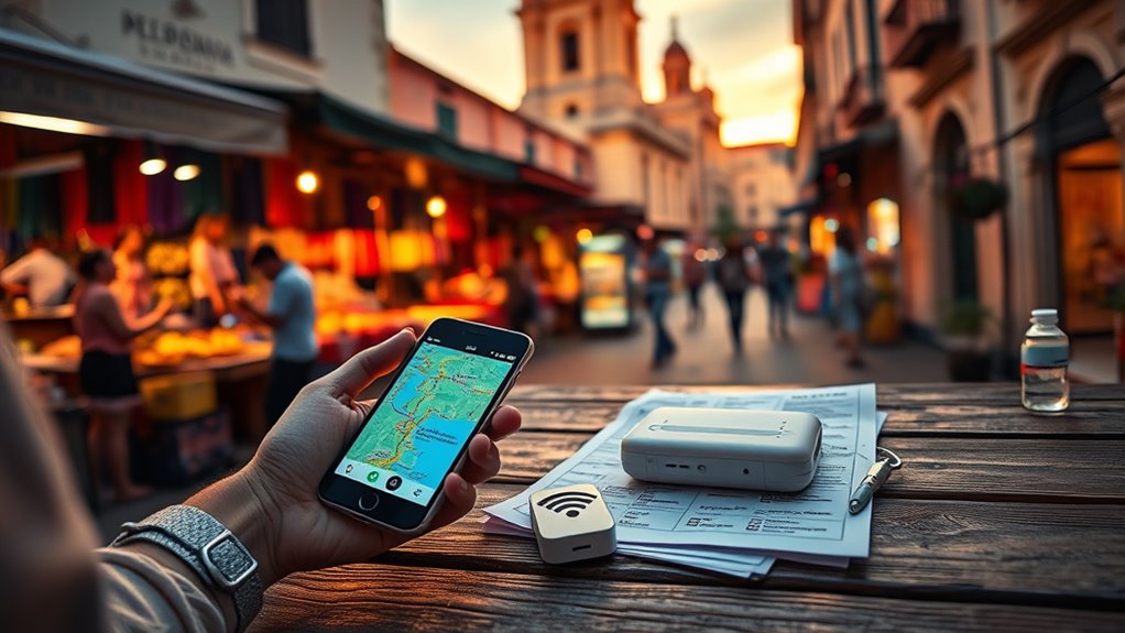 share your travel contacts