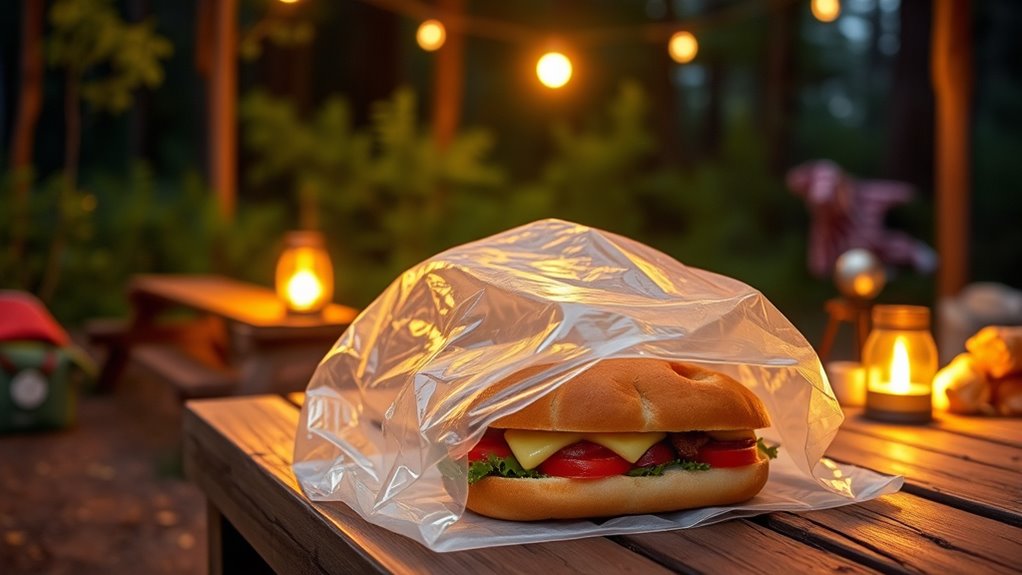 shower cap food cover