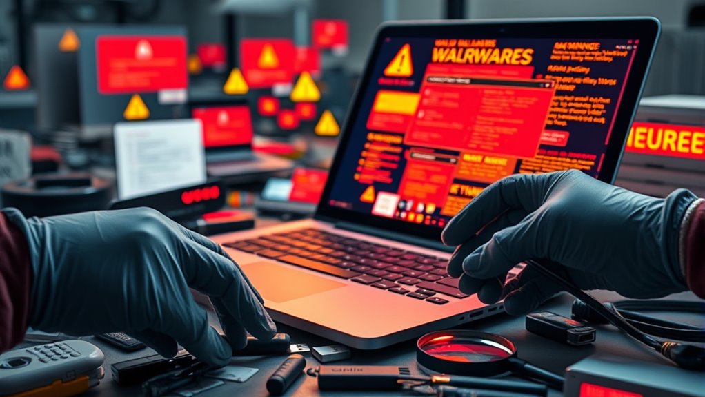 signs of malware infection