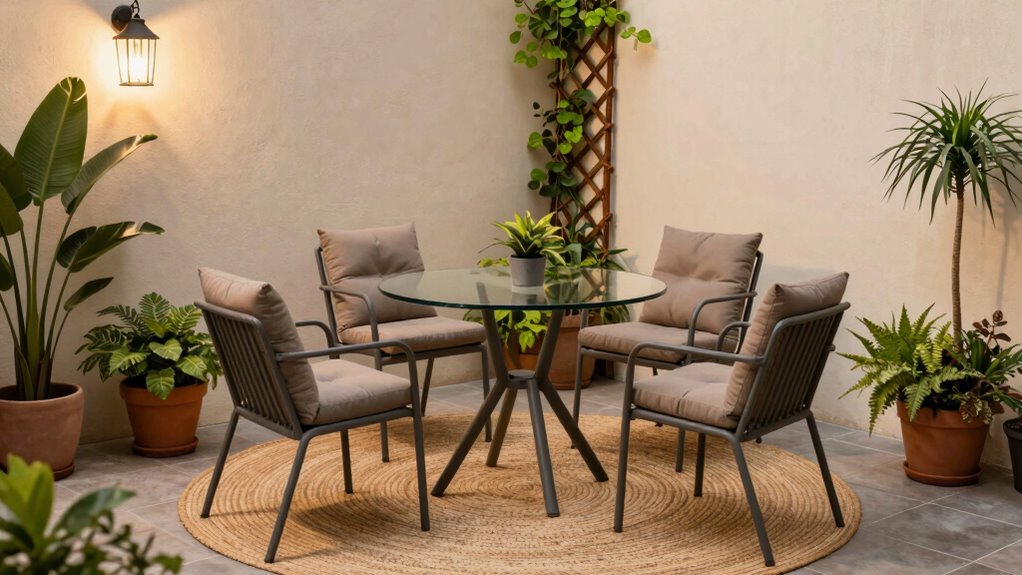 small patio furniture collections