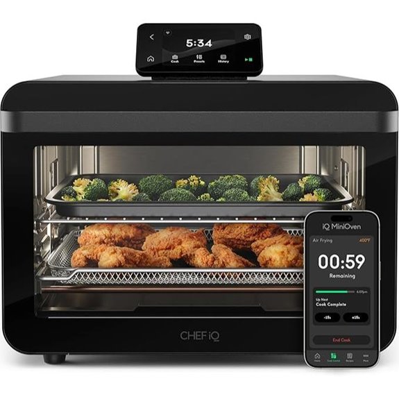 Chef iQ MiniOven 11-in-1 Smart Toaster Air Fryer