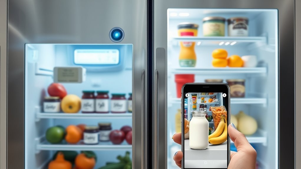 smart fridge inventory monitoring