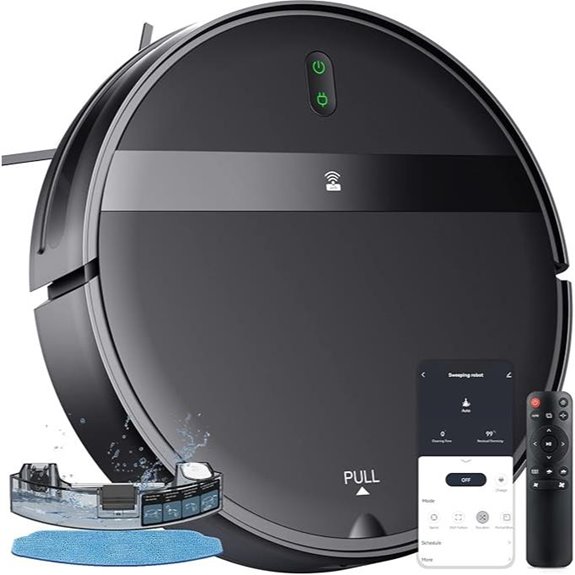 Robot Vacuum & Mop Combo with Smart Navigation