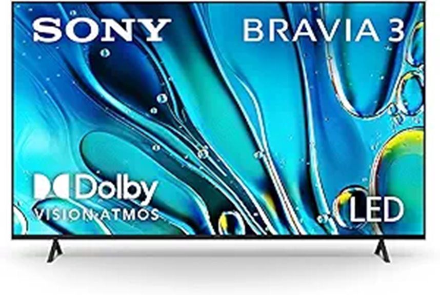 Sony 65-Inch 4K Ultra HD Smart TV with Google TV