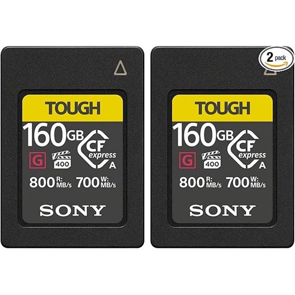 Sony CFexpress Type A 160GB Memory Card (2-Pack) Bundle (2 Items)