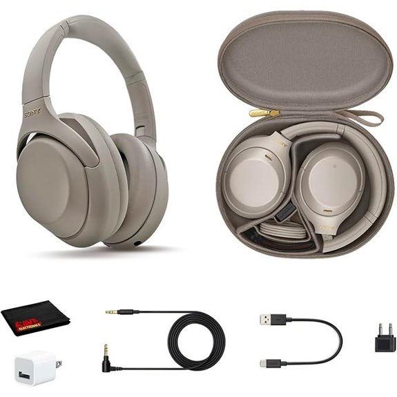 Sony WH-1000XM4 Noise Canceling Wireless Headphones Bundle