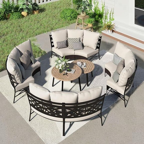 sophia william 8 piece patio