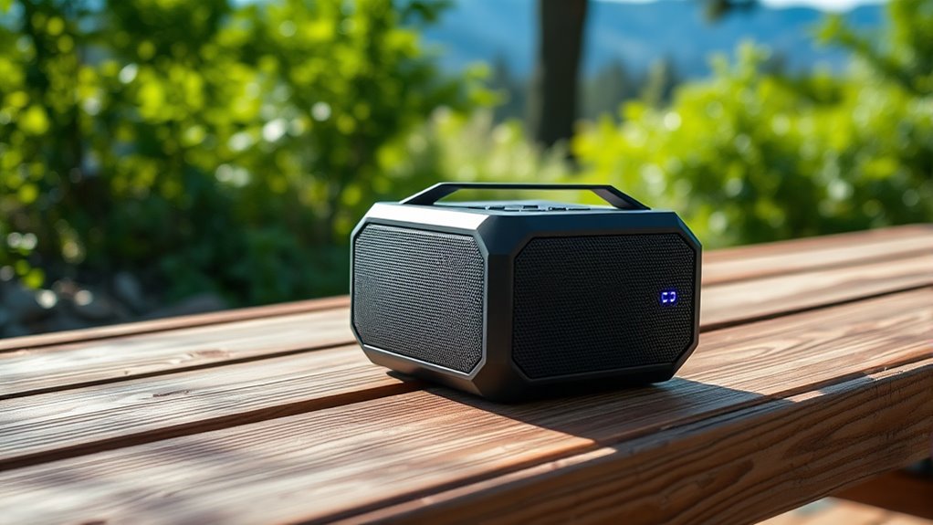 sound quality and portability