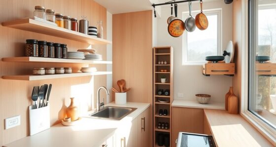 space saving tips for small kitchens