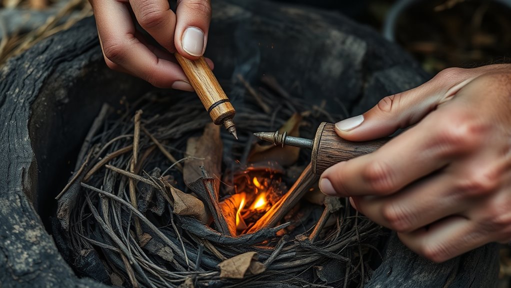 spin press generate ember