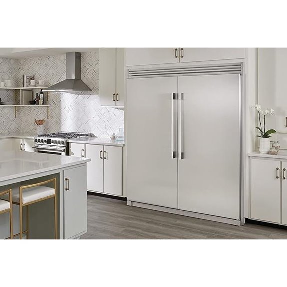Stainless Steel Refrigerator-Freezer Combo & Trim