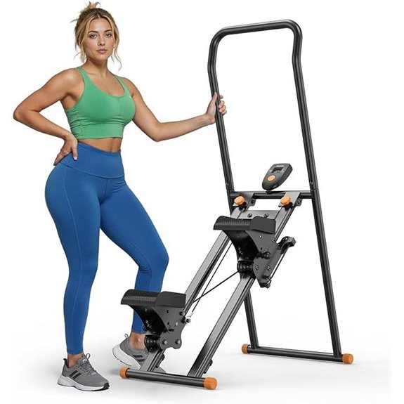 Niceday Stair Stepper with Handlebar and 300LBS Capacity