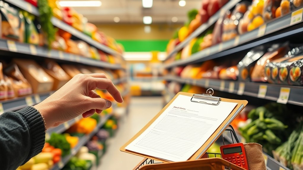 stick to your shopping list