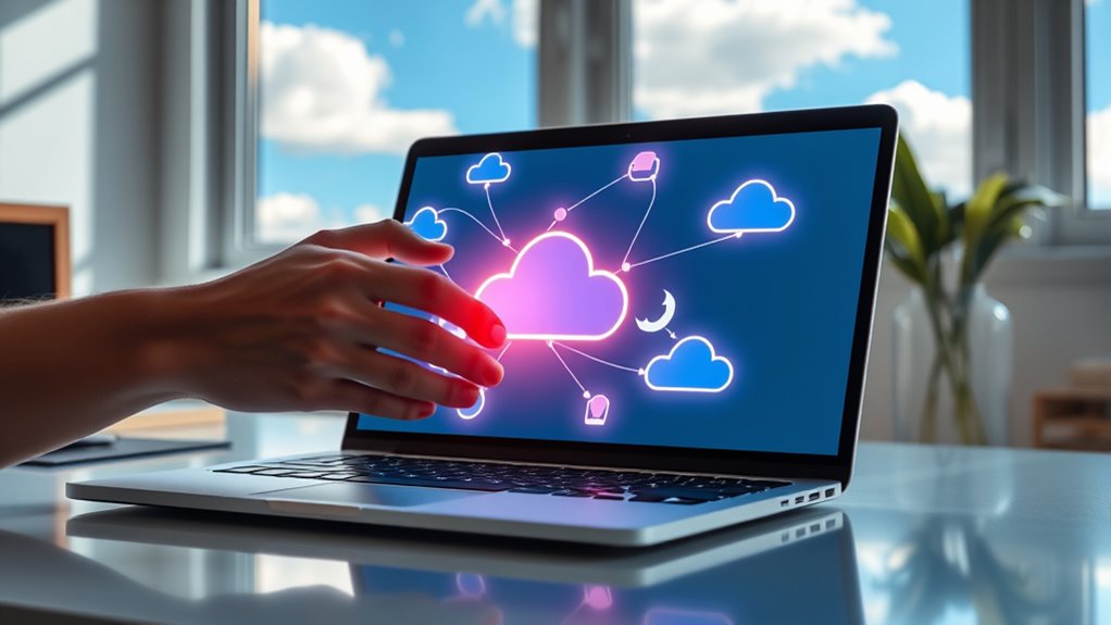 storing data on cloud