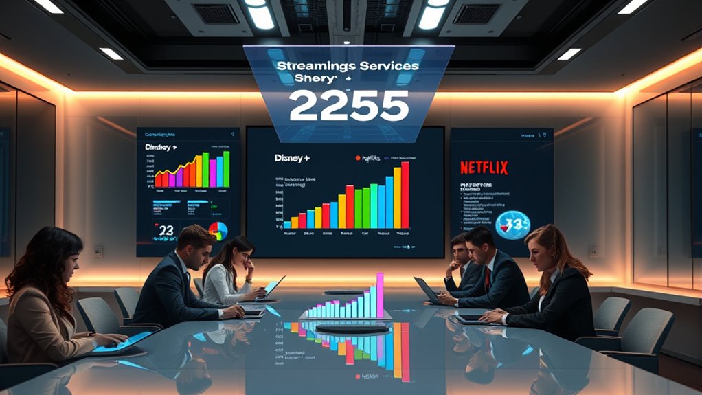 streaming market share shifts