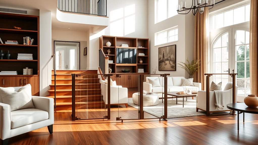 stylish child safety barriers