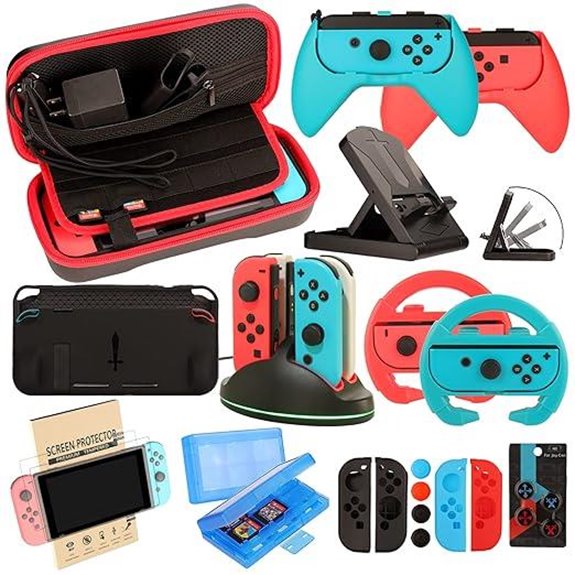 Nintendo Switch Accessories Kit with Carrying Case