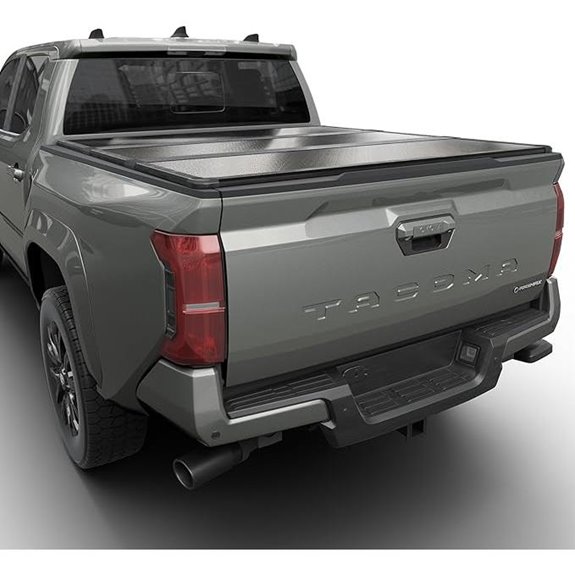 Tutel Hard Shell Folding Truck Bed Cover for Tacoma