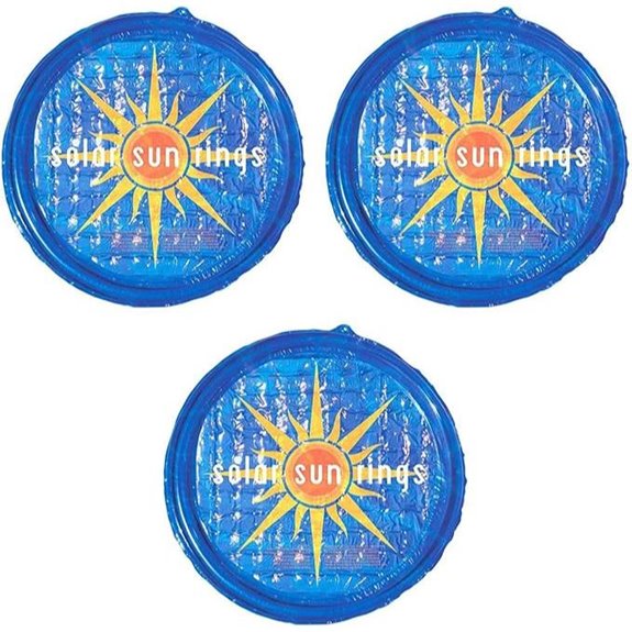 Solar Pool Heating Rings (3 Pack)
