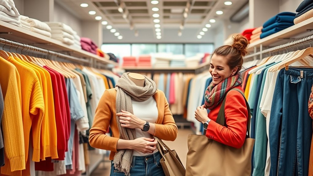 thrift shopping and clothing swaps