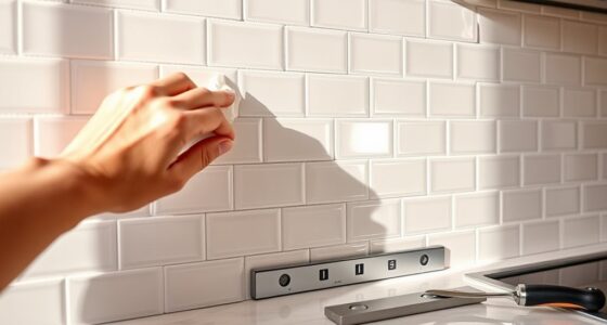 tile backsplash step by step