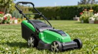 top electric lawn mowers