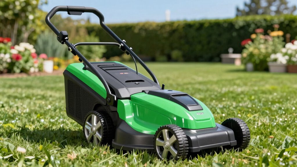 top electric lawn mowers
