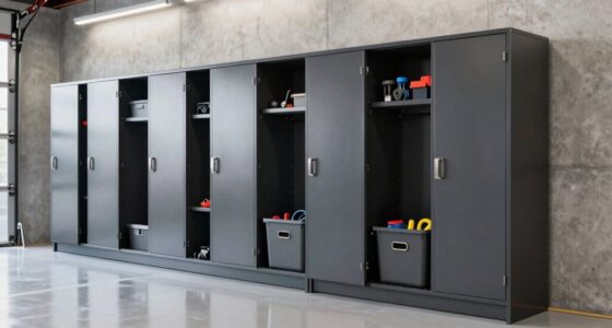 top garage storage cabinets