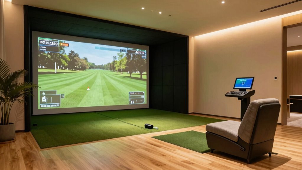 top home golf simulator setups