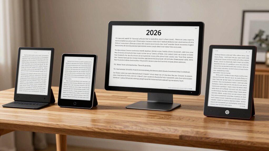 top large screen e readers