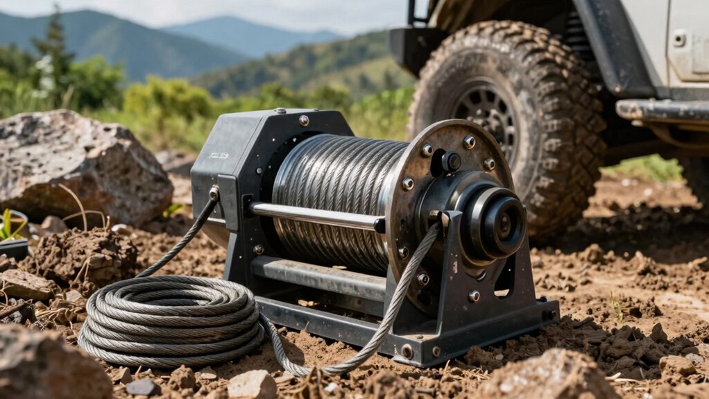 top off road winch selection