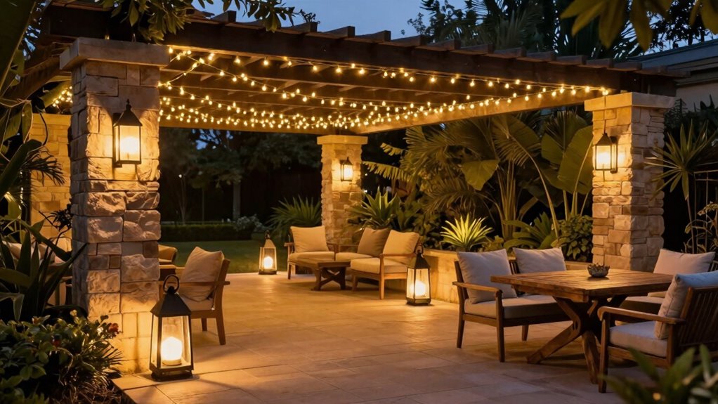 top patio lighting options