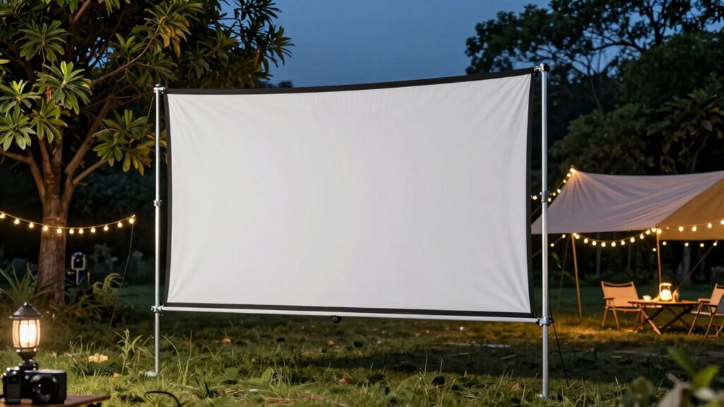 top portable projector screens