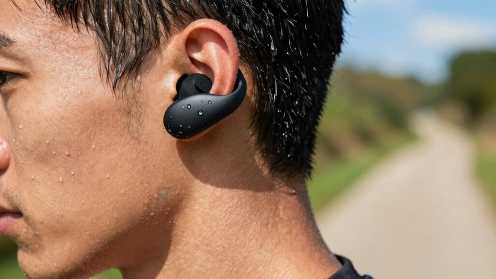 top sweatproof running earbuds