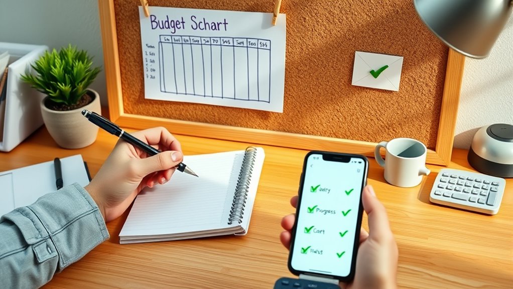 track savings and celebrate progress