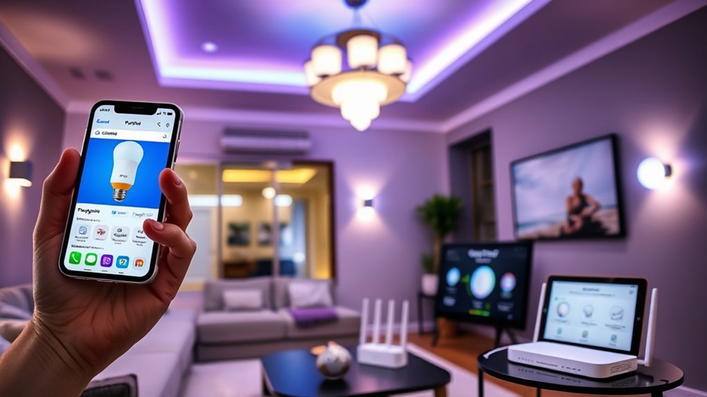 troubleshoot smart lighting connectivity