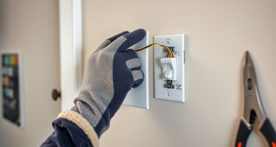 turn off power and replace