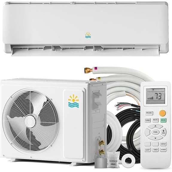 12000 BTU Mini Split AC/Heating System