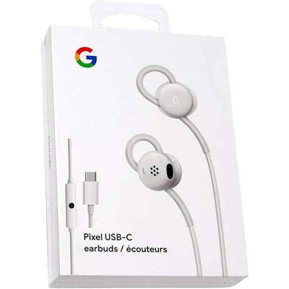 Google Wired Earbuds with USB-C and Inline Controls