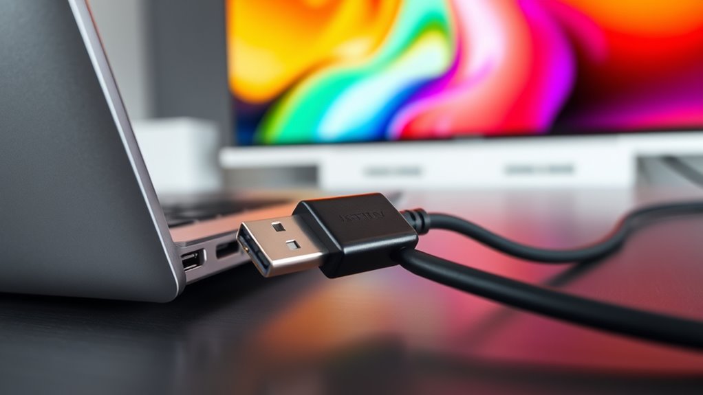 use high quality displayport cable