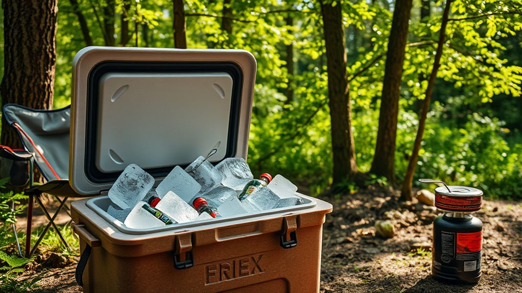 use insulated cooler effectively