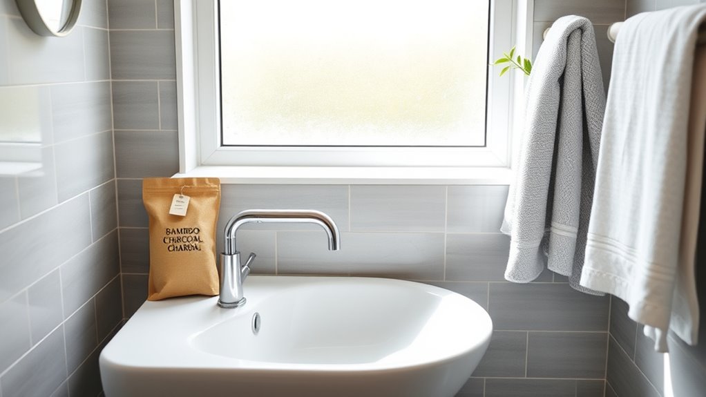 use odor absorbing materials regularly