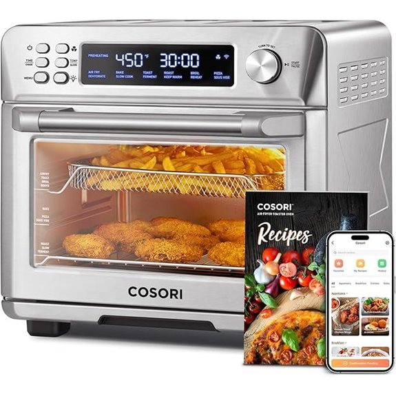 COSORI 12-in-1 Air Fryer Toaster Oven Combo