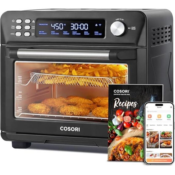 COSORI 12-in-1 Air Fryer Toaster Oven Combo