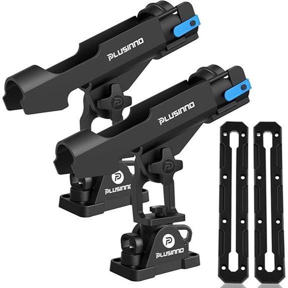 PLUSINNO 2-in-1 Boat & Kayak Fishing Rod Holders