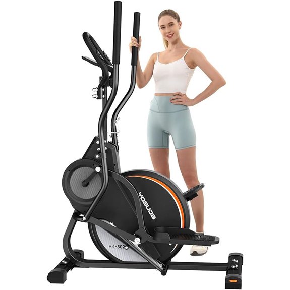 YOSUDA 3-in-1 Elliptical with Incline and Resistance