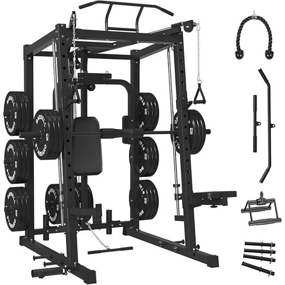 Mikolo All-in-One Home Gym Smith Machine