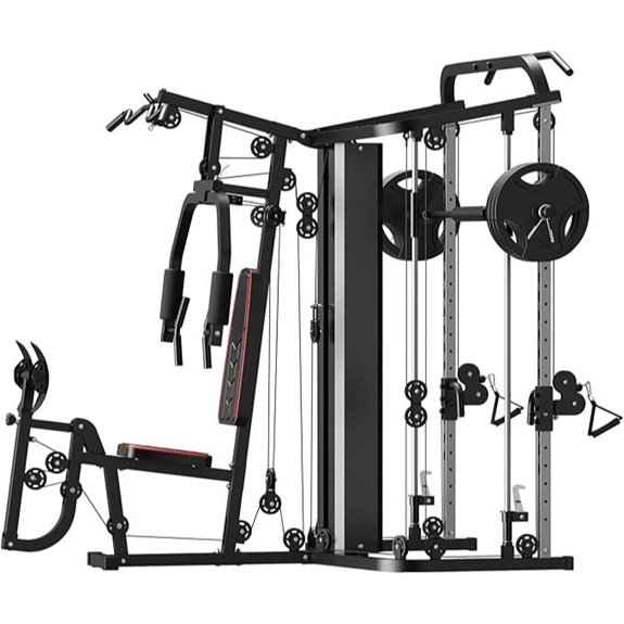 SunHome Multi-Function Home Gym Equipment Station