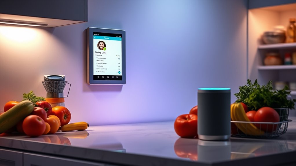 voice controlled shopping management